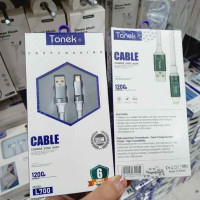 کابل tonek تونک USB به لایتنینگ مدل L700 